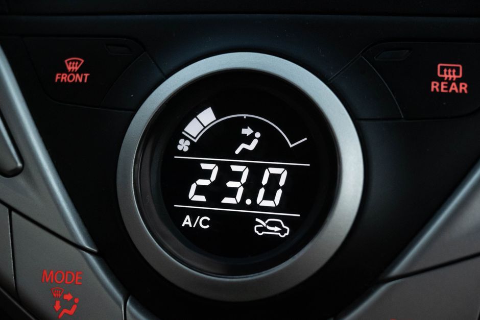 car AC blows warm at idle